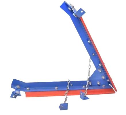 Polyurethane V Plough Belt Cleaner Return Side Conveyor Belt Scraper