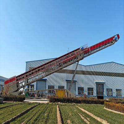 Schipladder Teleskopbandtransportband voor de kolenmijnbouw en bulkmateriaalverwerking